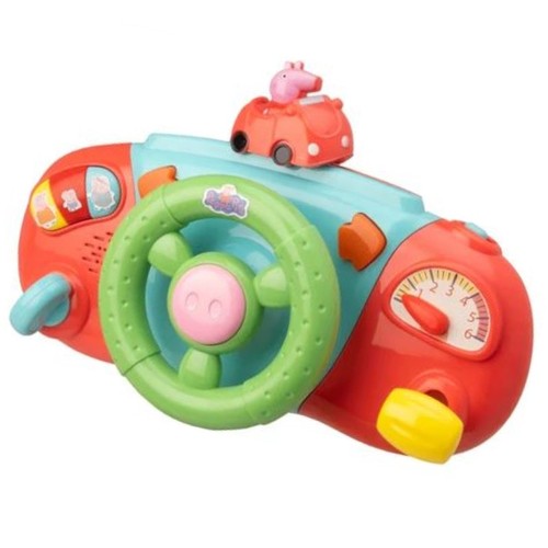 Peppa pig toy car steering - pig,