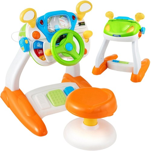 Interactive steering wheel toy - interactive,