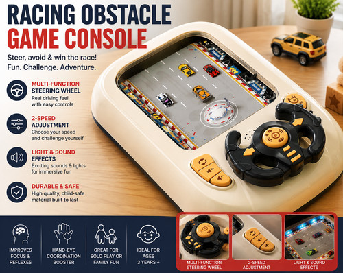 Kids racing obstacle game - racing,