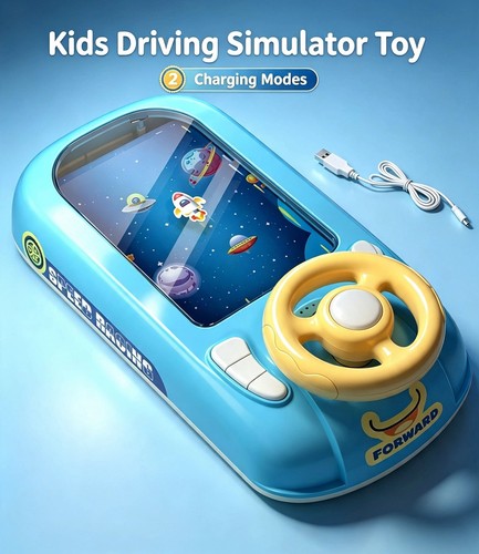 Kids musical steering - kids, wheel