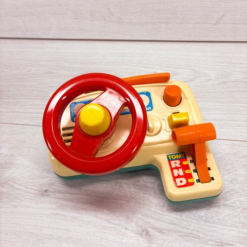 Vintage tomy car dashboard - vintage,