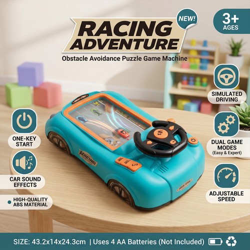 Steering wheel racing - racing, kids