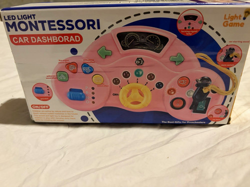 Pink montessori car - montessori,