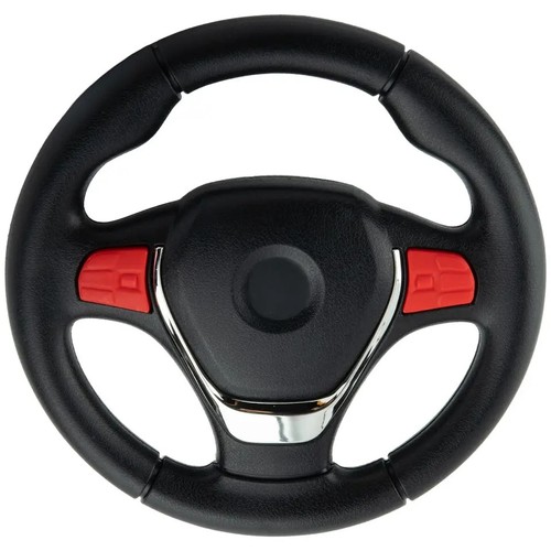 Electric ride car steering - on,