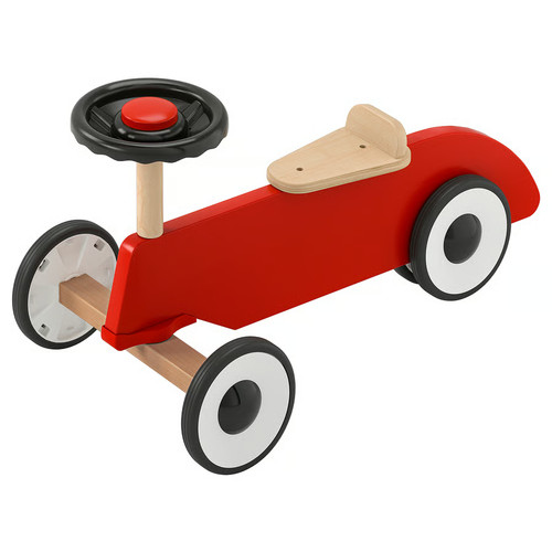 Ikea kids ride toy - car, red