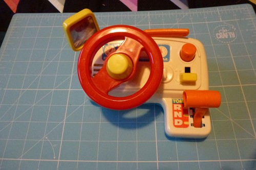 Vintage tomy car dashboard - tomy,