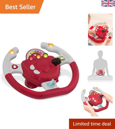 Toy steering wheel geared - steering,