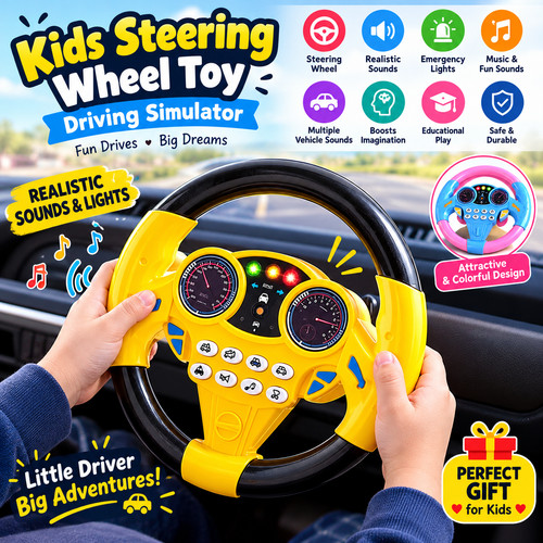 Kids steering wheel - kids,